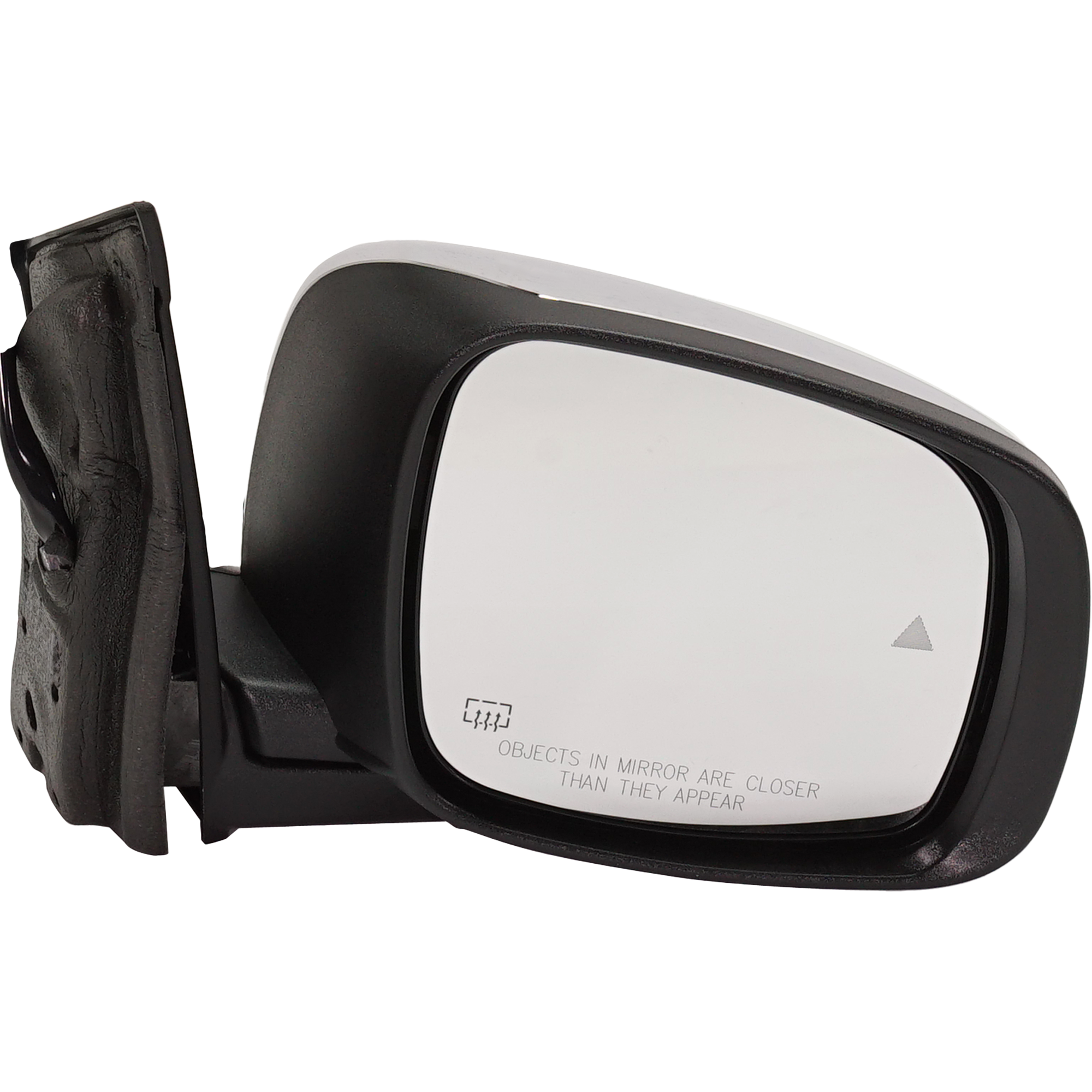 AM GRAND CARAVAN TOWN COUNTRY 13-16 MIRROR RH Power Power Folding Heated Chrome w BSD and Signal Light No Memory SKU DG144CR S Partslink CH1321481 OEM 68171072AI