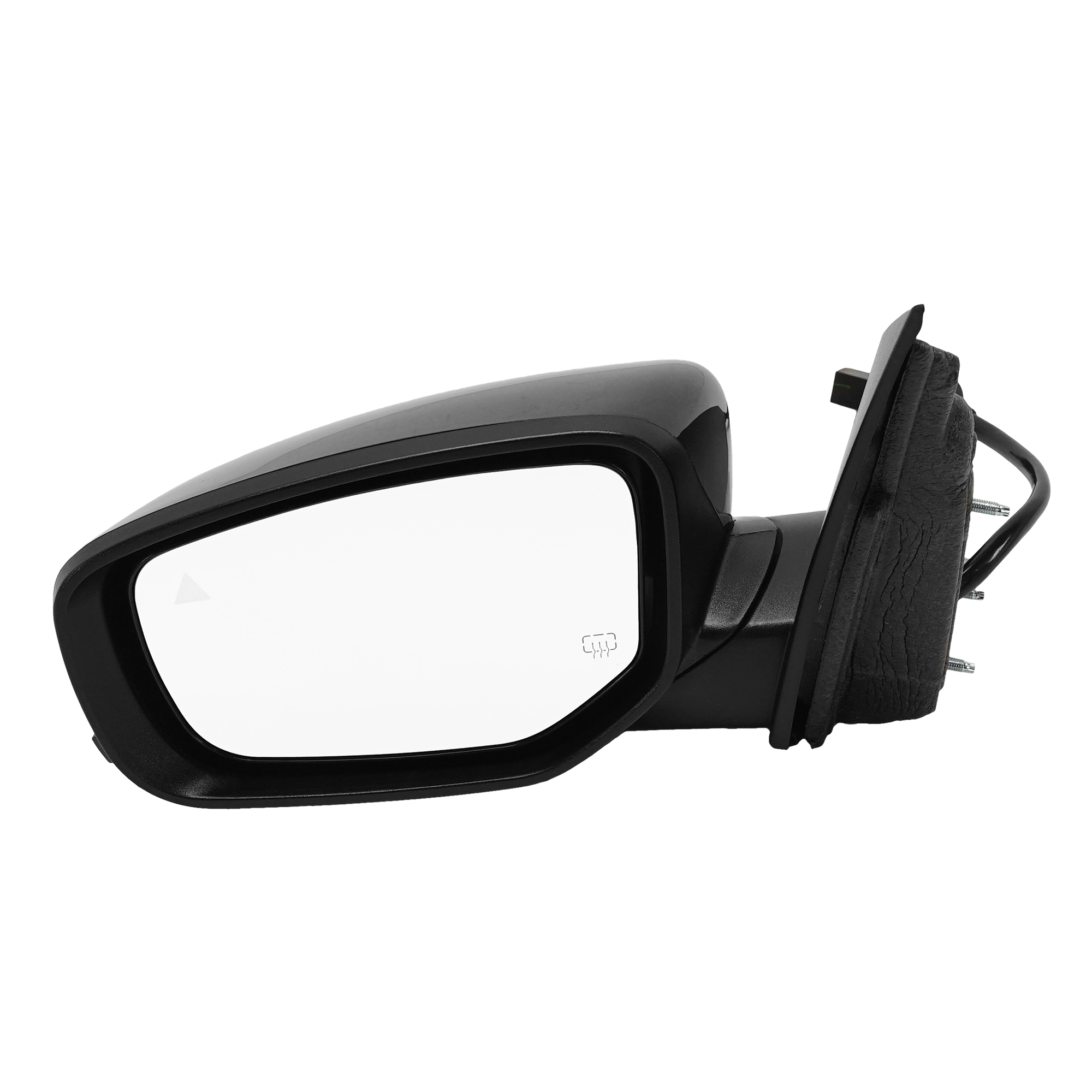 AM DART 13-15 MIRROR LH Power Manual Folding Heated Paintable w BSD Puddle Light and Signal Light SKU DG146EL S Partslink CH1320469 OEM 1TA151W7AI