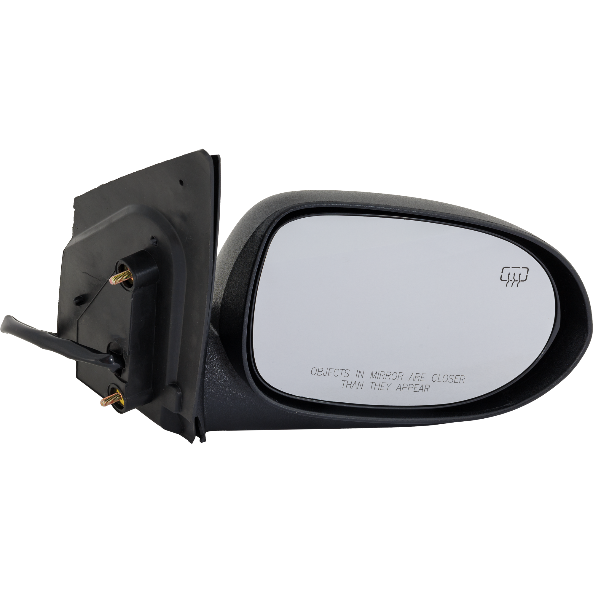 AM CALIBER 10-12 MIRROR RH Power Non Folding Heated Textured SKU DG155ER Partslink CH1321365 OEM 5115038AD PFM