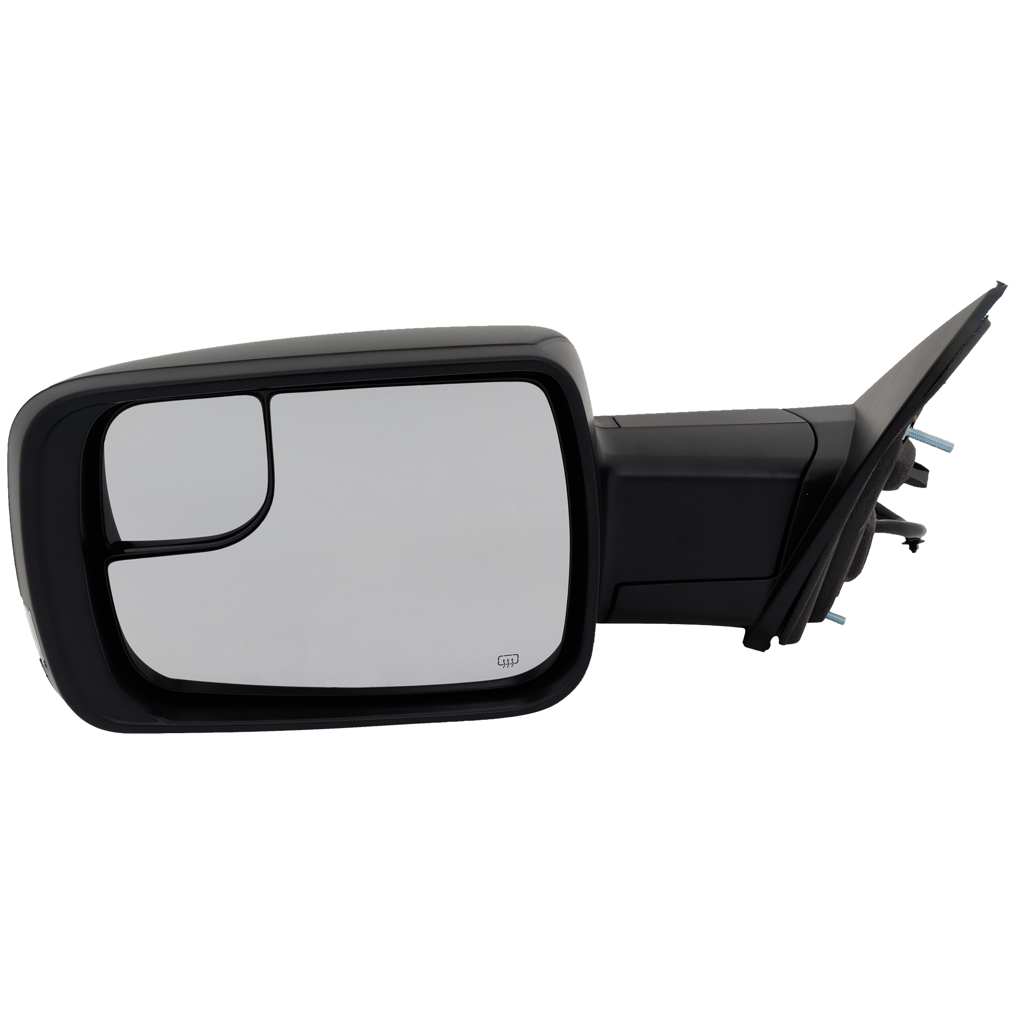 AM RAM 1500 P U 19-22 MIRROR LH Power Power Folding Heated Textured w Blind Spot Corner Glass Puddle Light Signal Light and Temp Sensor No Memory Non Towing SKU DG158EL S Partslink CH1320472 OEM 68462769AB
