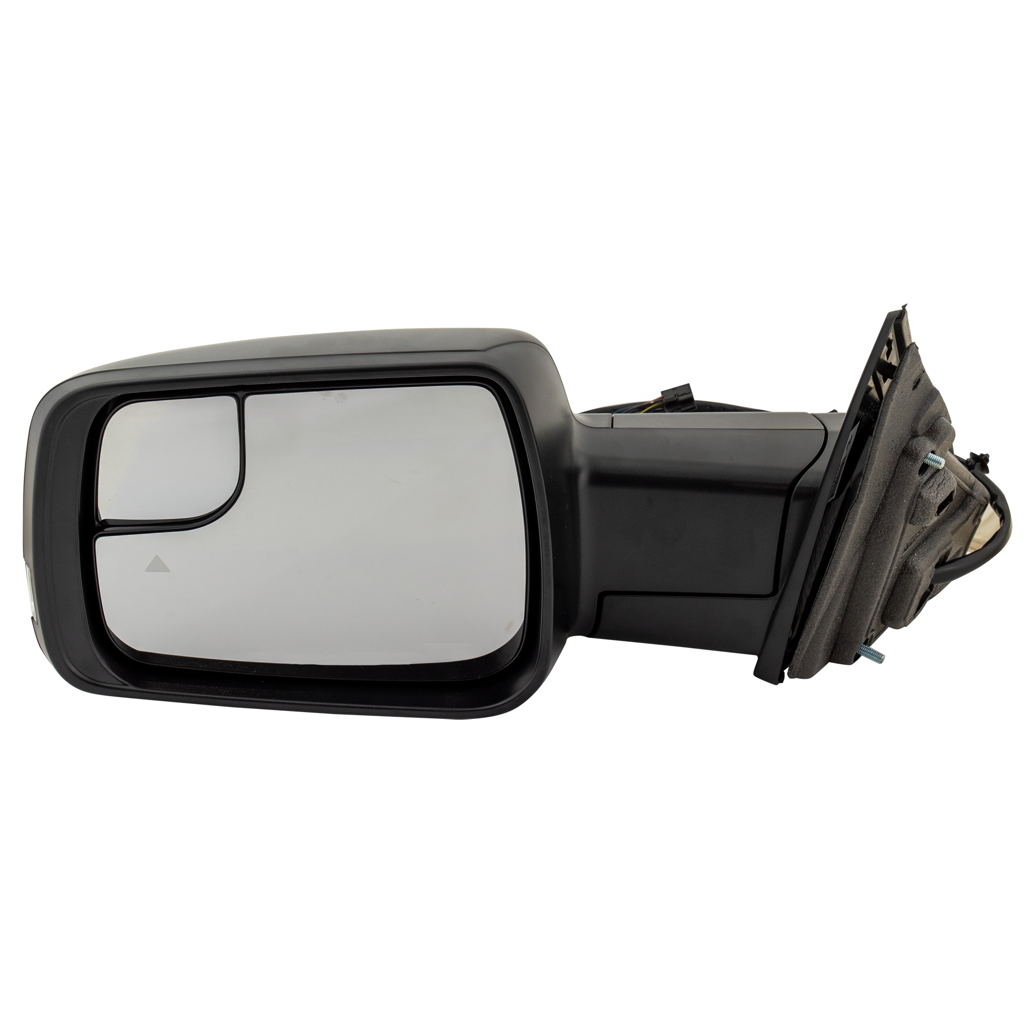 AM RAM 1500 P U 19-22 MIRROR LH Power Power Folding Heated Textured w BSD Puddle Light Signal Light and Temp Sensor No Memory Non Towing SKU DG159EL S Partslink CH1320473 OEM 68462771AB