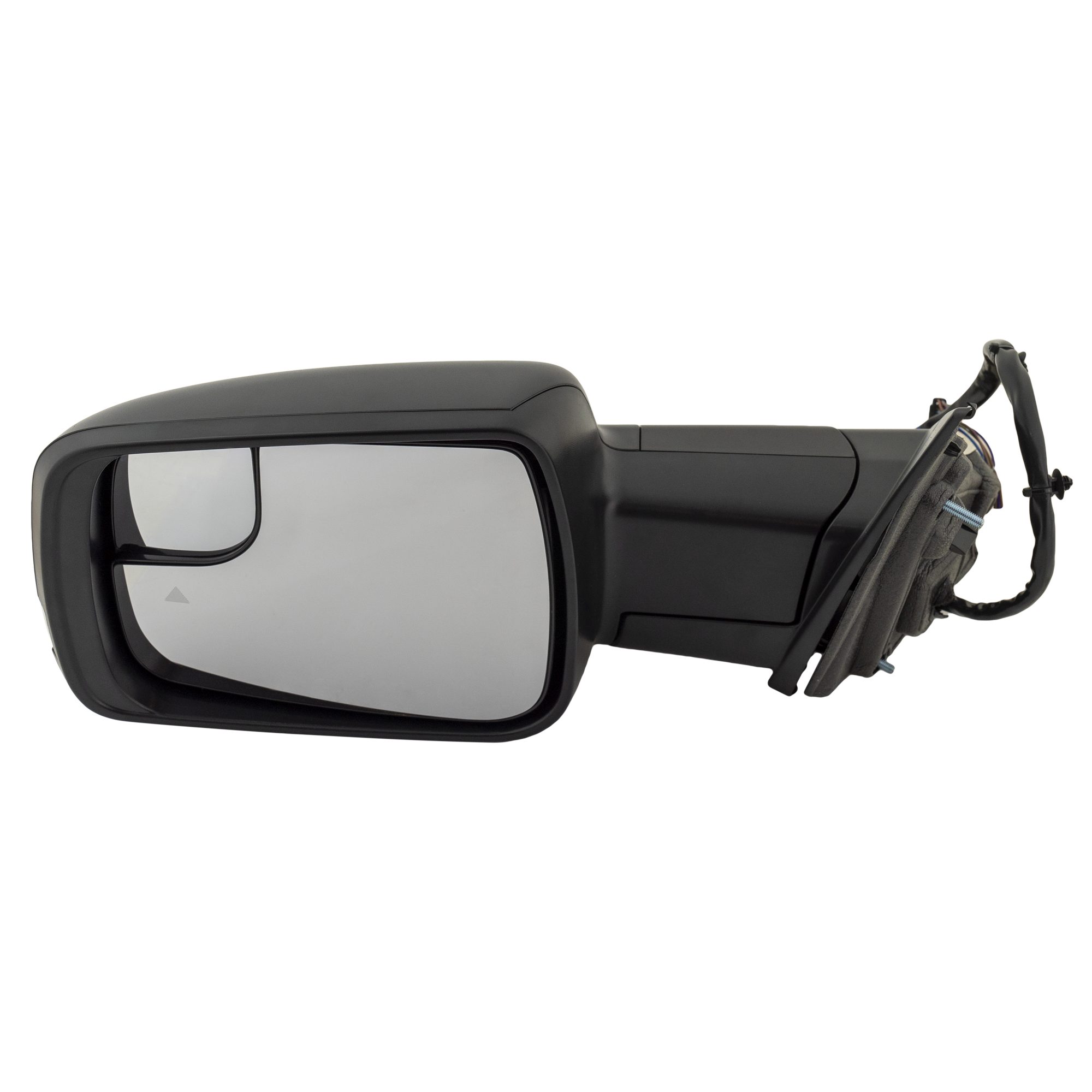 AM RAM 1500 P U 20-22 MIRROR LH Non Towing Power Power Folding Heated Textured w BSD Memory Puddle Light Signal Light and Temp Sensor SKU DG163EL S Partslink CH1320523 OEM 68494927AB PFM