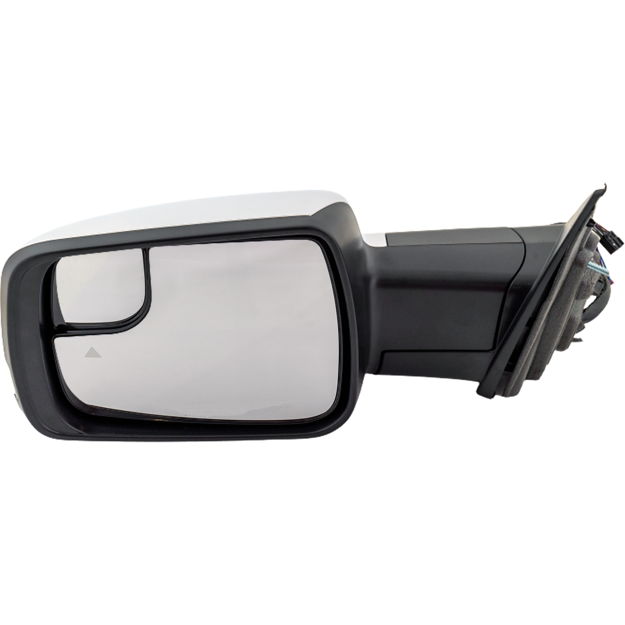 AM RAM 1500 P U 19-22 MIRROR LH Power Power Folding Heated Chrome w BSD Memory Puddle Light Signal Light and Temp Sensor w o Surround View Camera Non Towing SKU DG165CL S Partslink CH1320475 OEM 68462777AB