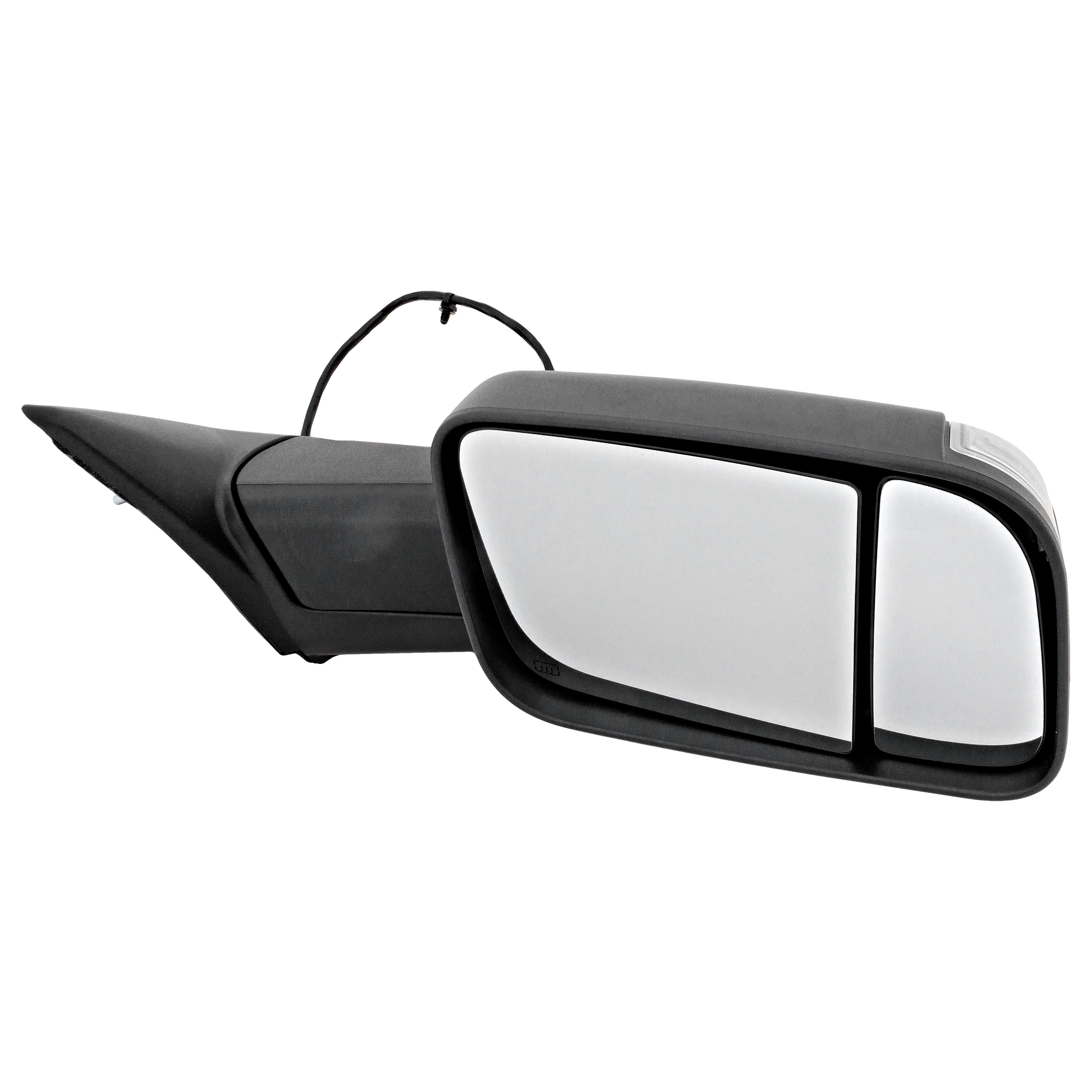 AM RAM 1500 P U 19-24 TOWING MIRROR RH Power Manual Folding Heated Textured w Puddle Light No Auto dimming BSD Memory and Side Sensor SKU DG186ER S OEM 68462962AA PFM