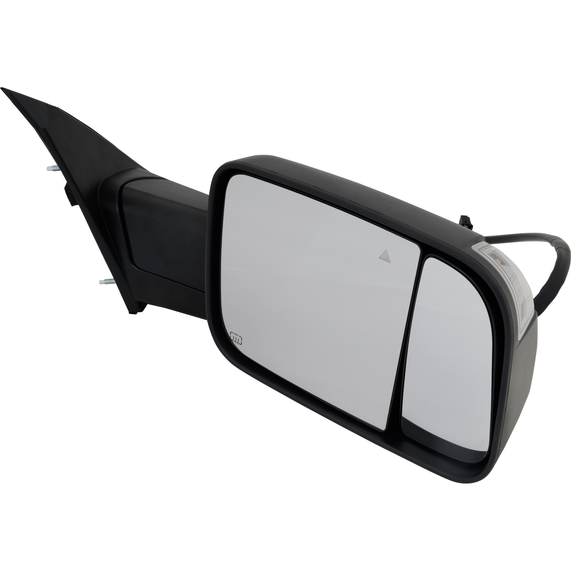AM RAM 1500 P U 19-21 TOWING MIRROR RH Power Manual Folding Heated Textured w BSD Puddle Light and Signal Light No Auto dimming Camera Hole and Memory SKU DG187ER S Partslink CH1321461 OEM 68470824AA PFM