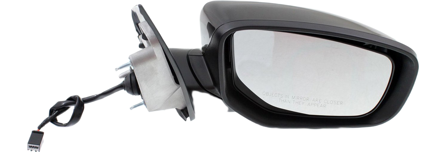 AM DART 13-15 MIRROR RH Power Manual Folding Non Heated Paintable No Puddle and Signal Lights SKU DG18ER Partslink CH1321363 OEM 1TA101X8AH