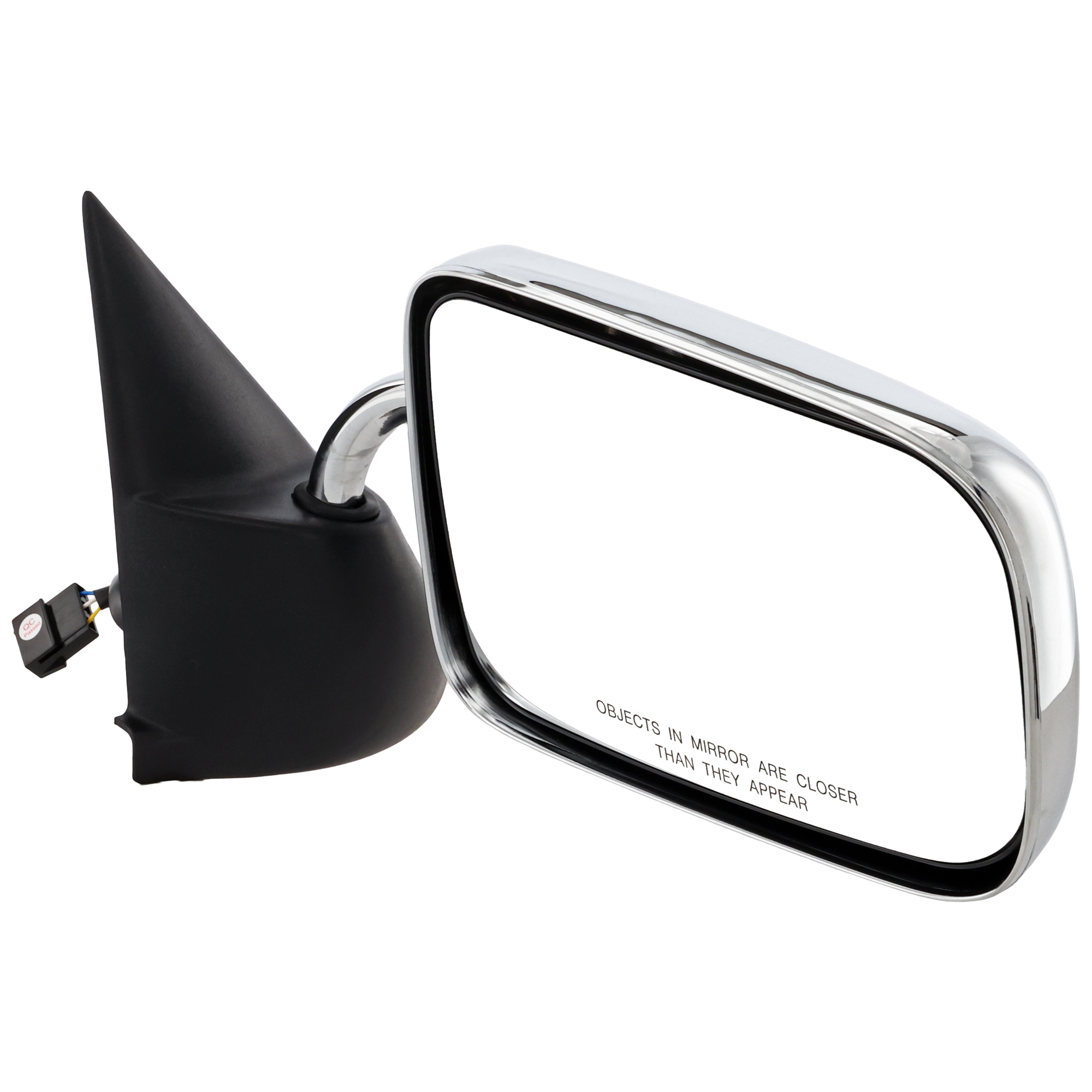 AM RAM FULL SIZE P U 94-97 MIRROR RH Non Towing Power Manual Folding Non Heated Chrome w Convex Glass SKU DG30ER Partslink CH1321132 OEM 55076612