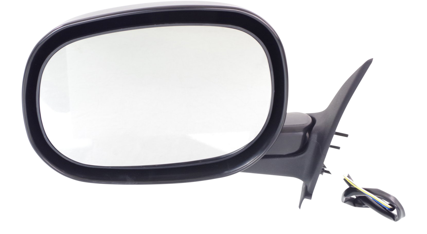 AM DAKOTA 97-00 MIRROR LH Power Manual Folding Non Heated Textured 6 x 9 in. SKU DG35EL Partslink CH1320160 OEM 55154845AH
