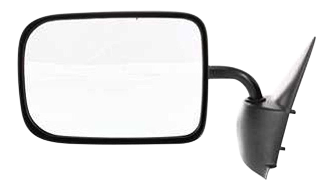 AM RAM FULL SIZE P U 94-97 MIRROR LH Non Towing Manual Adjust Manual Folding Non Heated Textured SKU DG35L Partslink CH1320114 OEM 55022241
