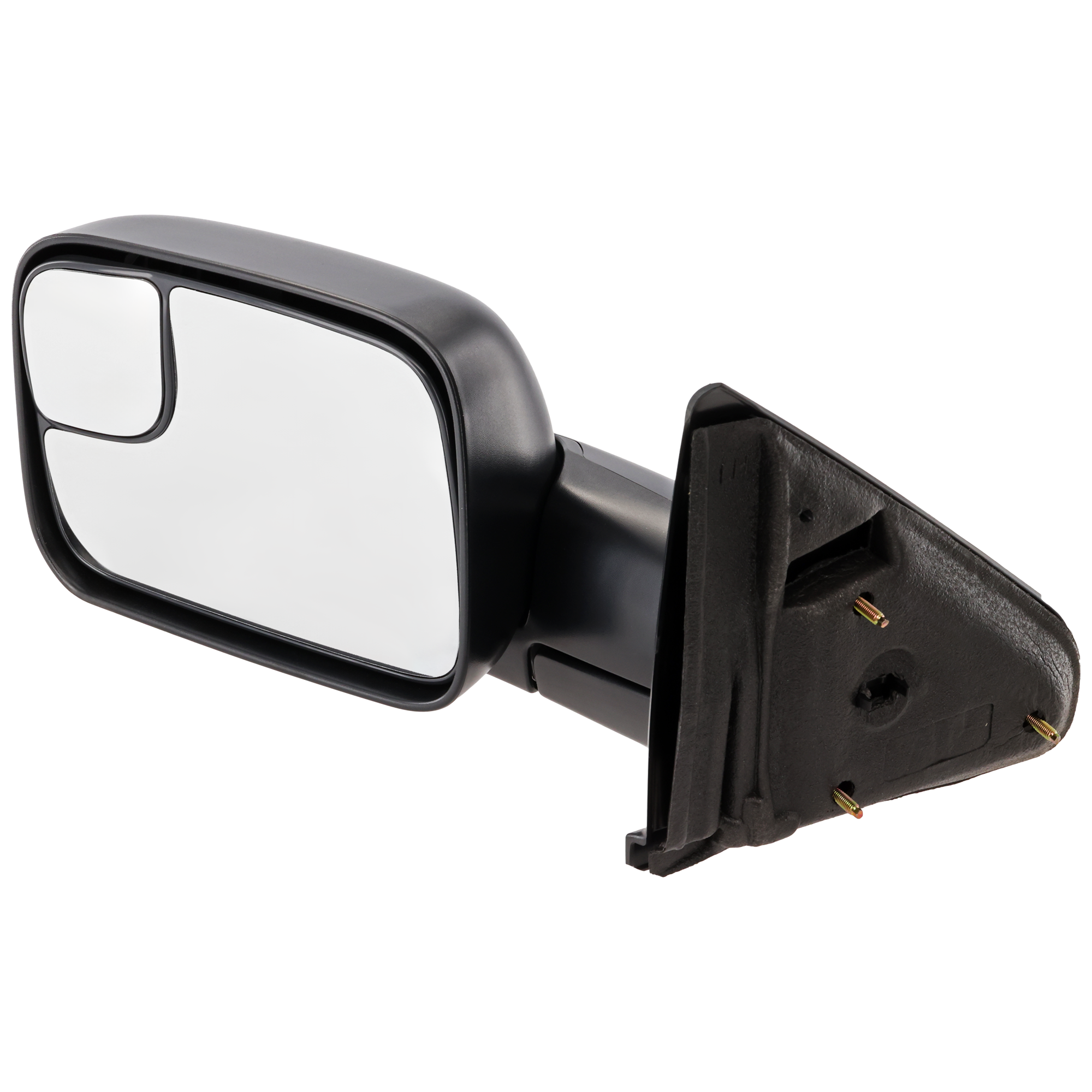 AM RAM 1500 P U 1500-02-09 RAM 2500-3500 P U 03-09 TOWING MIRROR LH Manual Adjust Manual Folding Non Heated Textured SKU DG44L Partslink CH1320227 OEM 55077493AN