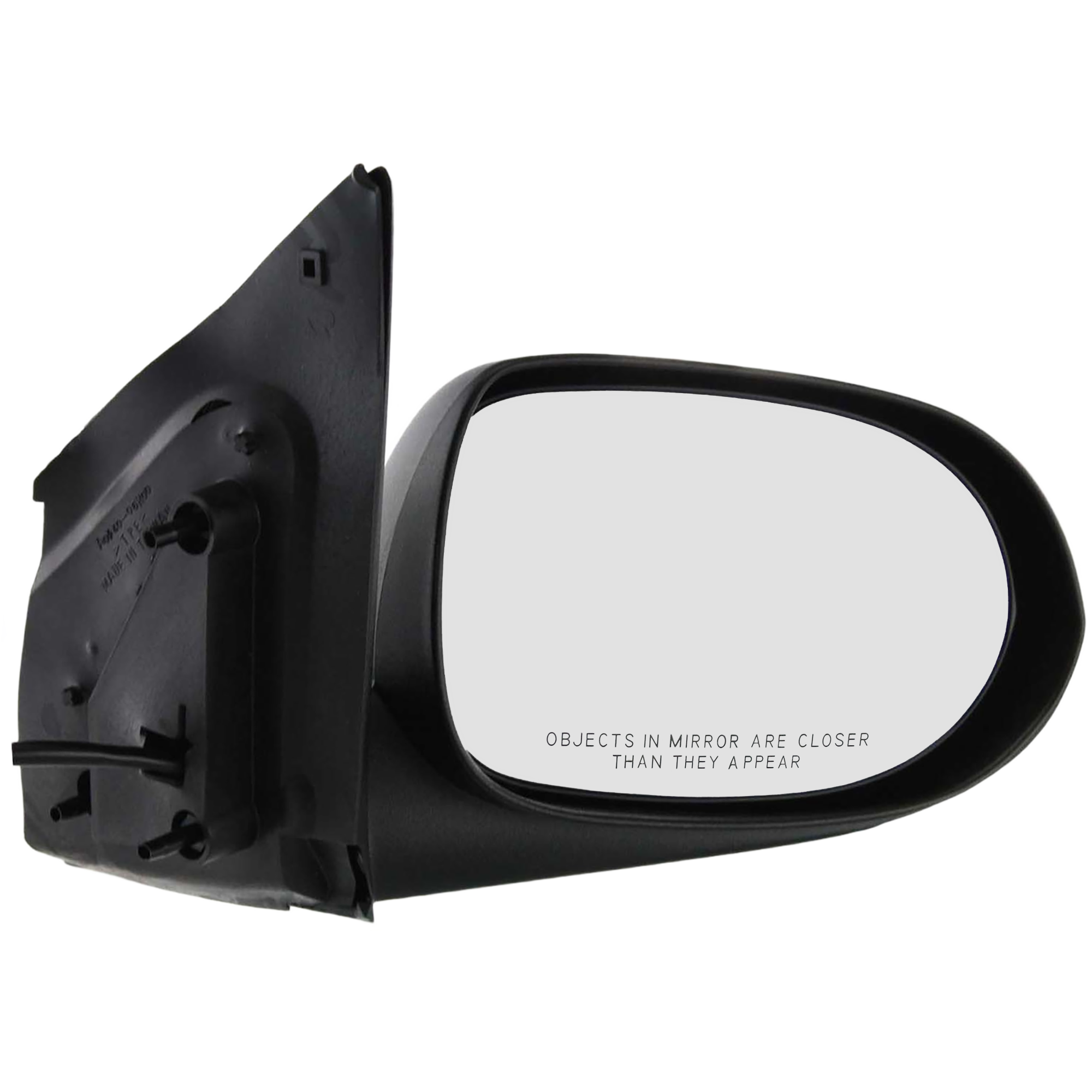 AM CALIBER 07-12 MIRROR RH Power Non Folding Non Heated Textured SKU DG50ER Partslink CH1321265 OEM 5115799AF