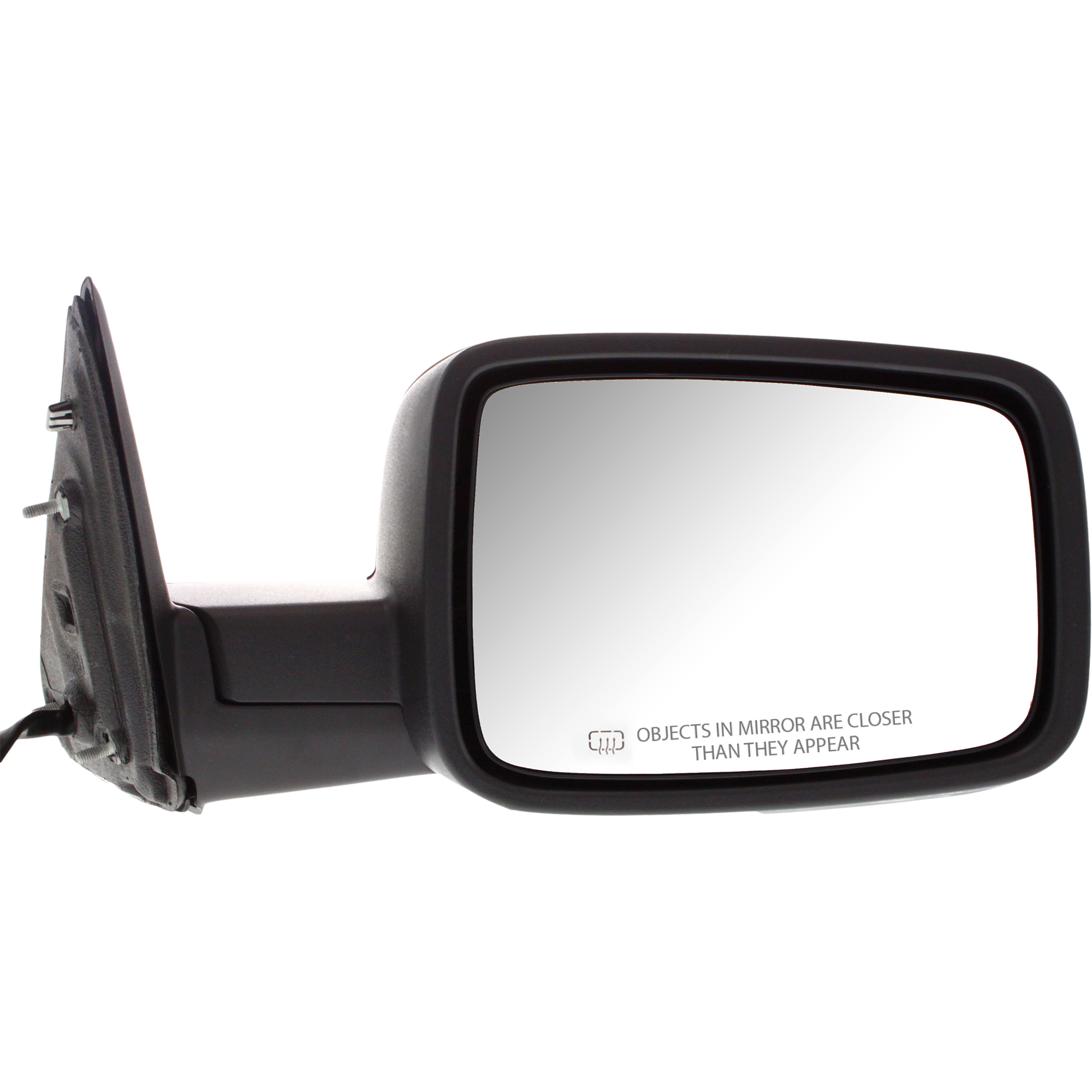 AM RAM 1500 P U 09-13 RAM 2500 P U 10-12 MIRROR RH Non Towing Power Manual Folding Heated Textured No Memory Puddle Light and Signal Light SKU DG61ER Partslink CH1321303 OEM 55372066AI 55372066AH