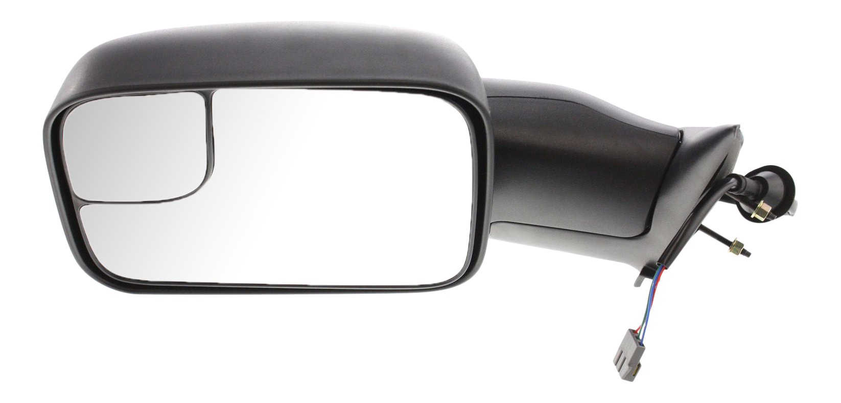 AM RAM FULL SIZE P U 94-97 TOWING MIRROR LH Power Manual Folding Non Heated Textured SKU DG66EL OEM 55076613