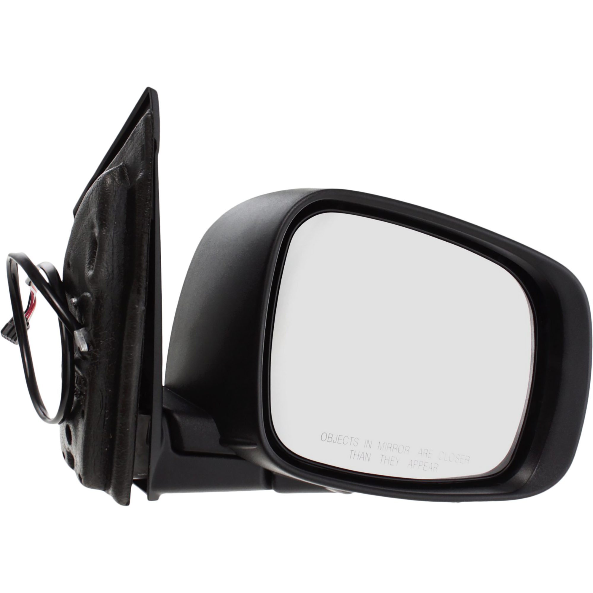 AM GRAND CARAVAN 08-20 TOWN COUNTRY 08-16 MIRROR RH Power Manual Folding Heated Textured w o One Touch Feature SKU DG67ER Partslink CH1321291 OEM 5113366AF 5113258AM