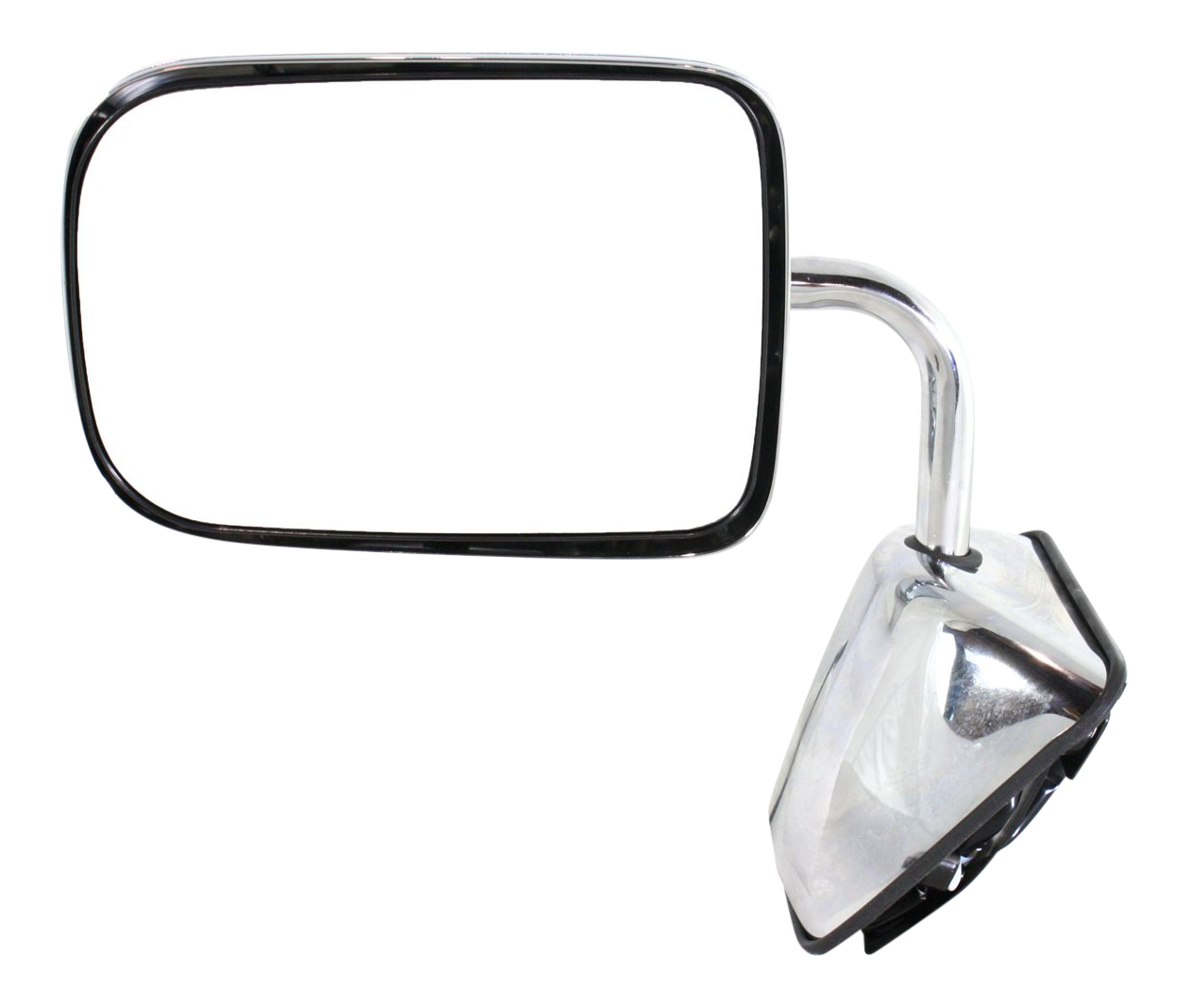 AM DODGE FULL SIZE P U 88-93 MIRROR LH Non Towing Power Manual Folding Non Heated Chrome 6 x 9 in. SKU DG69EL Partslink CH1320273 OEM 55154669