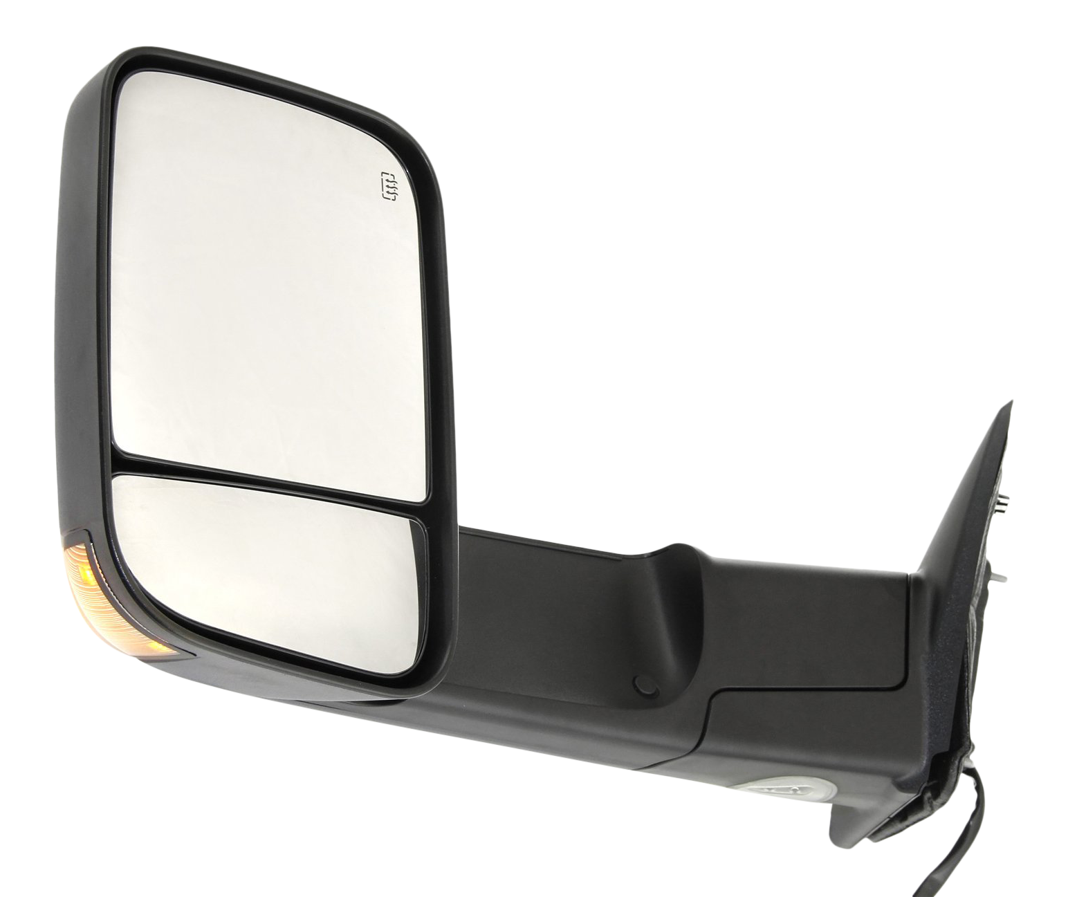 AM RAM1500-2500-3500 P U 10-12 TOWING MIRROR LH Power Manual Folding Heated Textured w Signal light No Auto dimming BSD and Memory SKU DG72EL S Partslink CH1320315 OEM 55372071AM 55372071AH