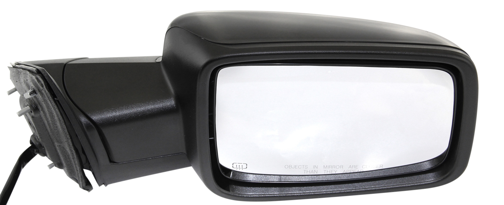 AM RAM 1500 P U 13-15 MIRROR RH Non Towing Power Power Folding Heated Paintable w Puddle and Signal Lights No Memory SKU DG88ER S Partslink CH1321357 OEM 1UK681X8AH PFM