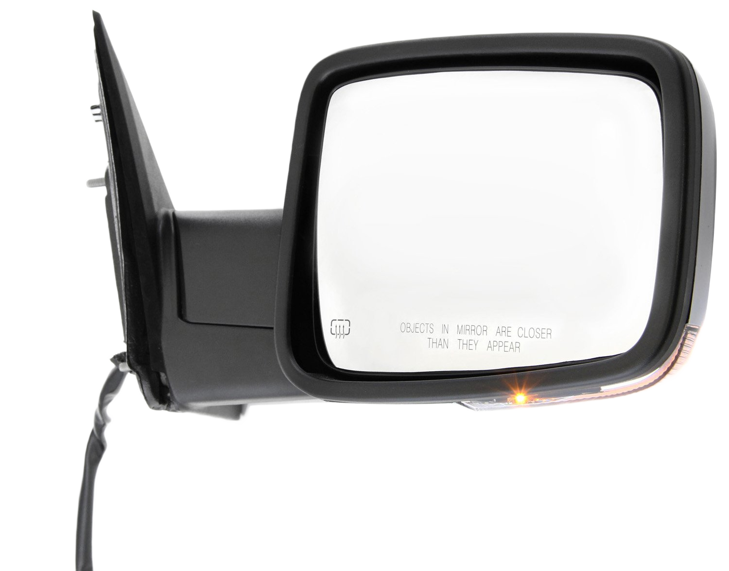 AM RAM 1500-2500 P U 13-13 MIRROR RH Non Towing Power Manual Folding Heated Chrome w Memory Puddle Light and Signal Light No Auto dimming SKU DG89CR S Partslink CH1321356 OEM 68096198AH PFM 68096198AF 6823