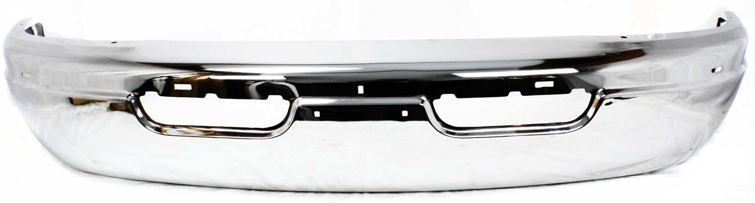 AM DODGE FULL SIZE VAN 98-03 FRONT BUMPER Chrome w Air Holes SKU DG9201 Partslink CH1002370 OEM 55076934AB