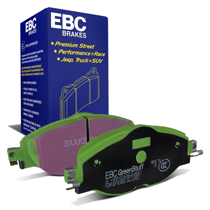 AM EBC GREENSTUFF PADS SKU E35DP22150 OEM 8V0698151