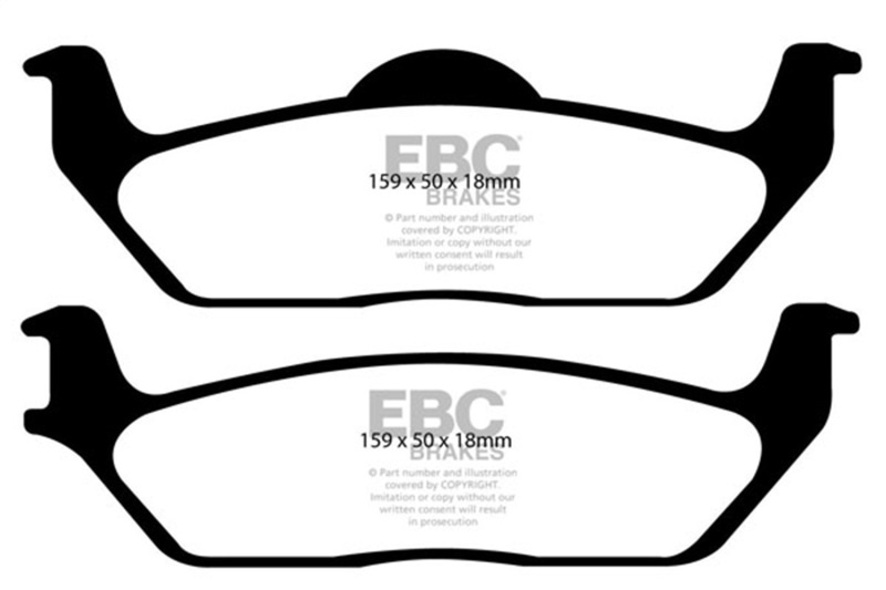 AM EBC YELLOWSTUFF PADS SKU E35DP41697R