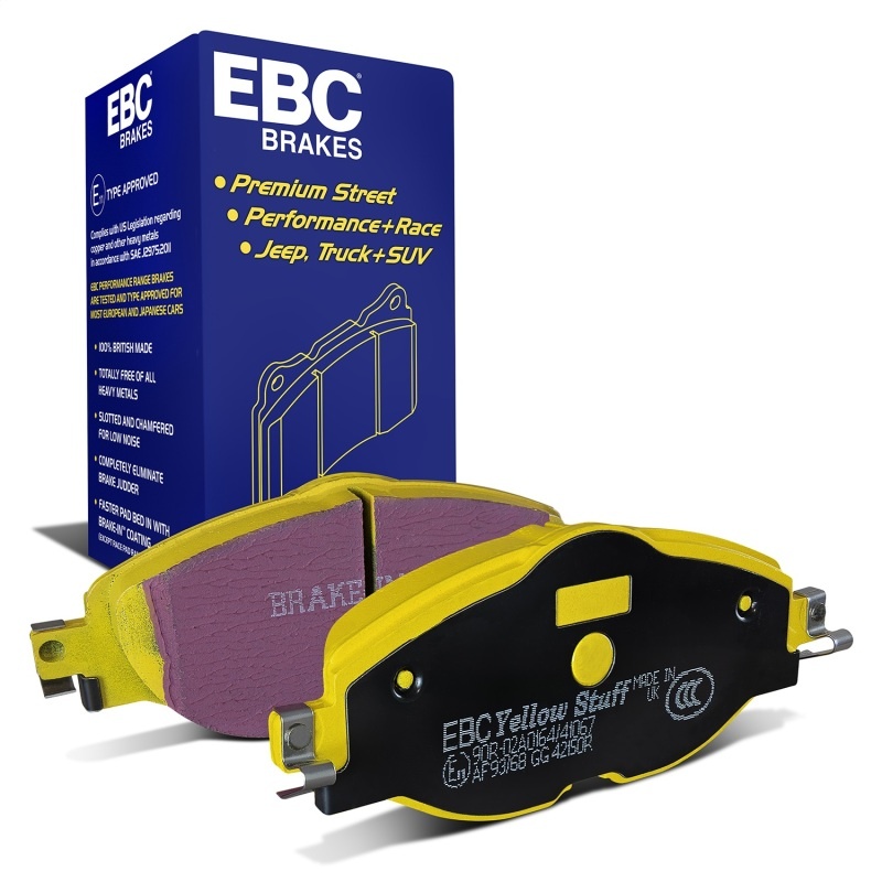 AM EBC YELLOWSTUFF PADS SKU E35DP42150R OEM 8V0698151