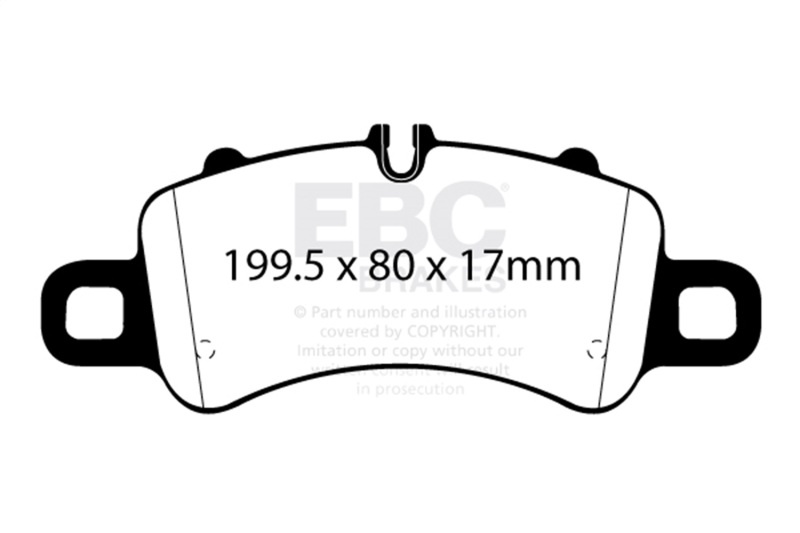 AM Brake Pad Set SKU E35DP52307NDX