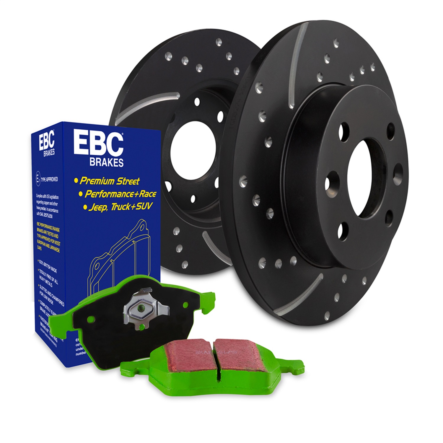 AM Brake Disc and Pad Kit SKU E35S10KR1455