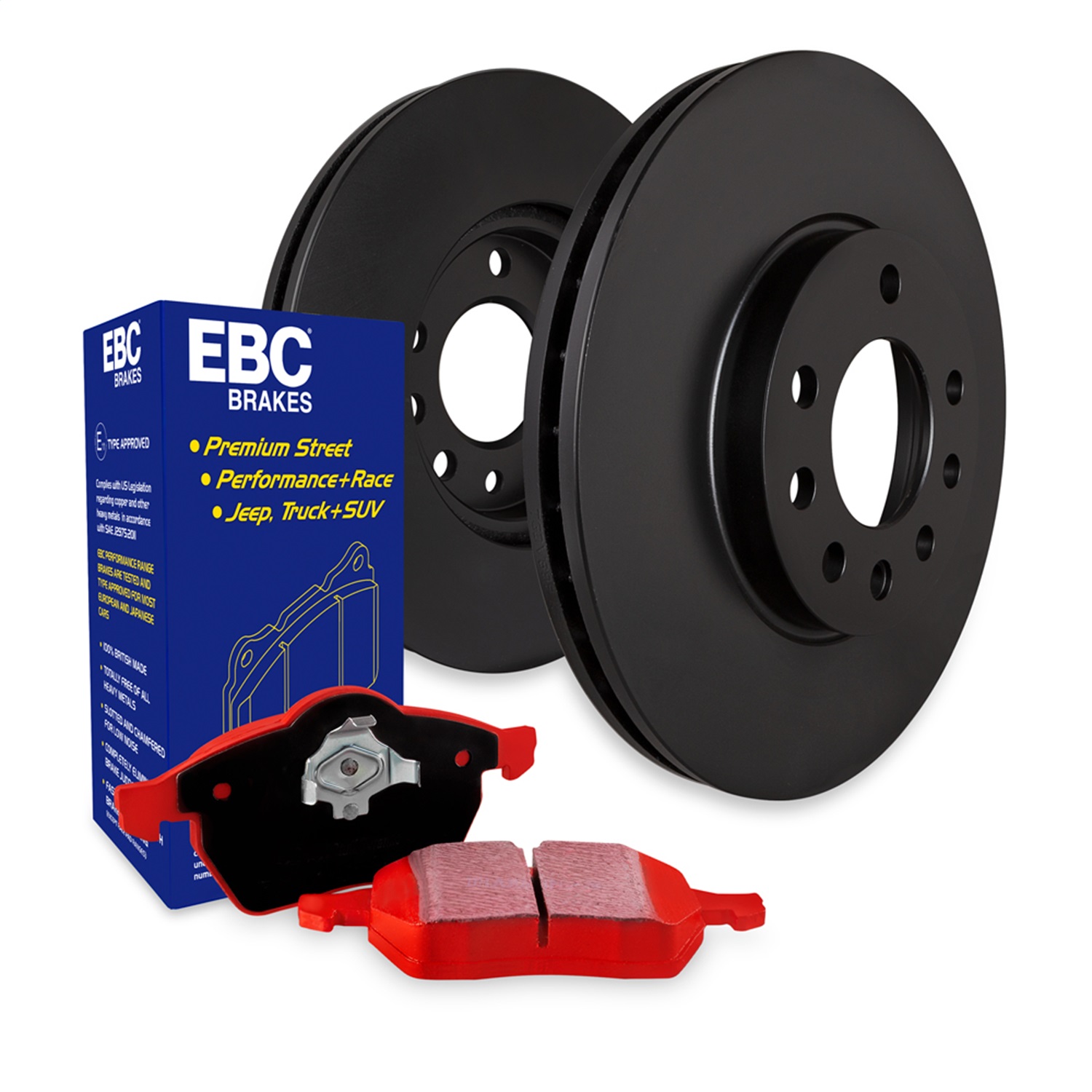 AM Brake Disc and Pad Kit SKU E35S12KR1610