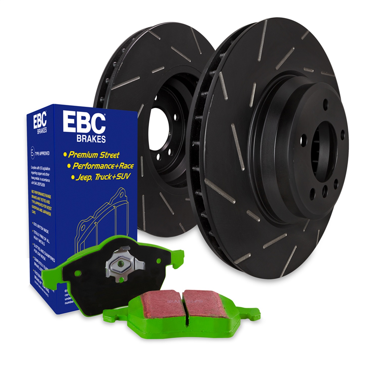 AM Brake Disc and Pad Kit SKU E35S2KF1644
