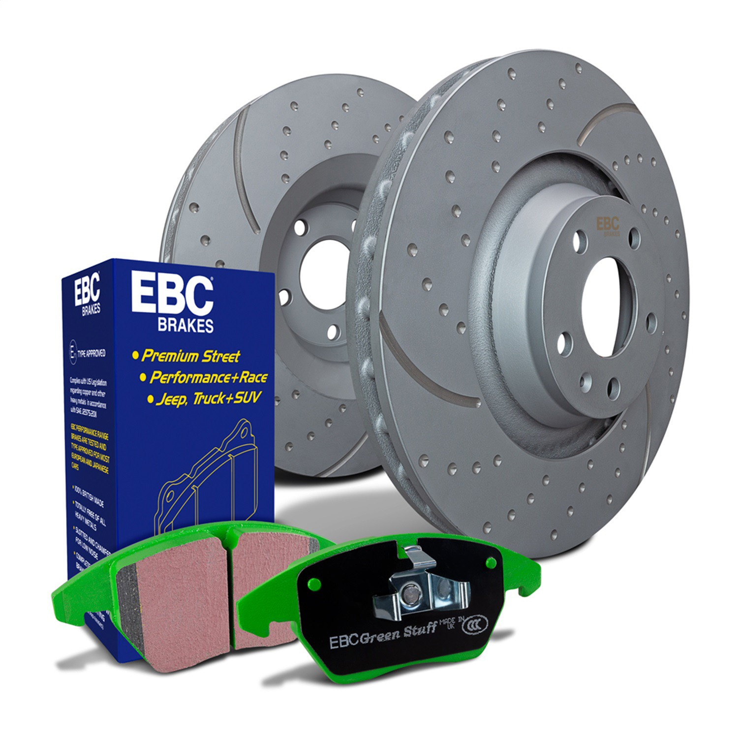 AM Brake Disc and Pad Kit SKU E35S3KR1213