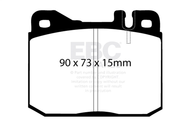 AM EBC ULTIMAX PADS SKU E35UD145