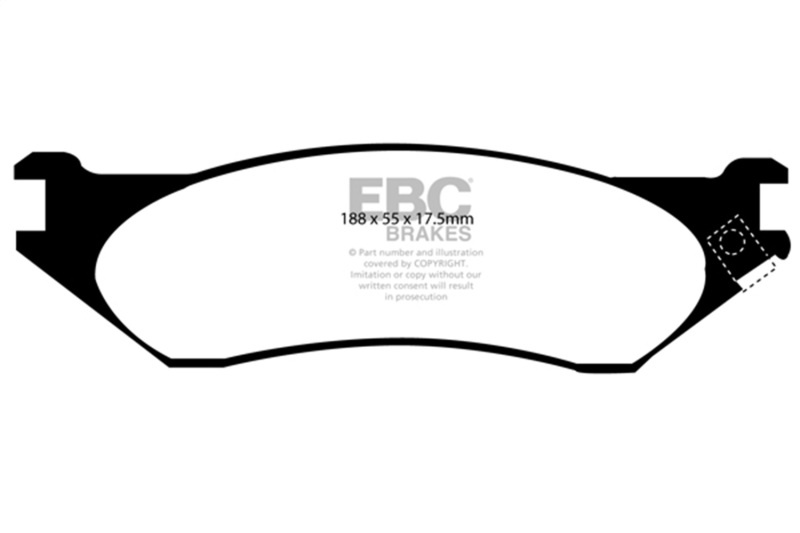 AM EBC ULTIMAX PADS SKU E35UD702