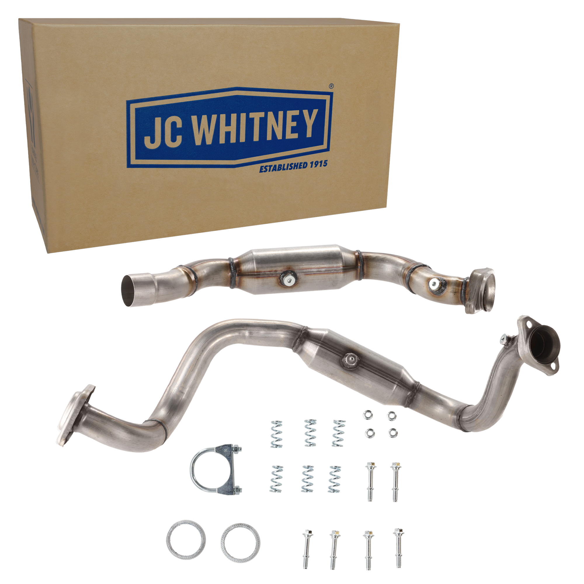 AM F 250 F 350-11-16 SUPER DUTY CATALYTIC CONVERTER Y Pipe 6.2L Eng. 8 Cyl SKU EF96030015