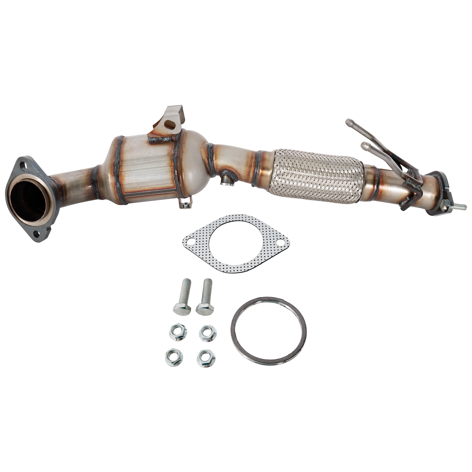 AM FUSION 17-20 EDGE 15-17 CATALYTIC CONVERTER Front 2.0L Eng. 4 Cyl SKU EF96030035 OEM G2GZ5E212A