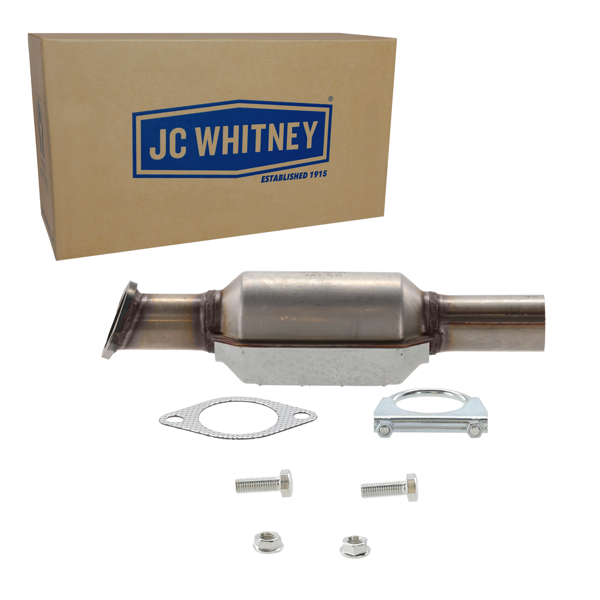 AM SANTA FE SPORT 13-18 SORENTO 14-15 CATALYTIC CONVERTER Rear 2.4L Eng. 4 Cyl SKU EH96030023