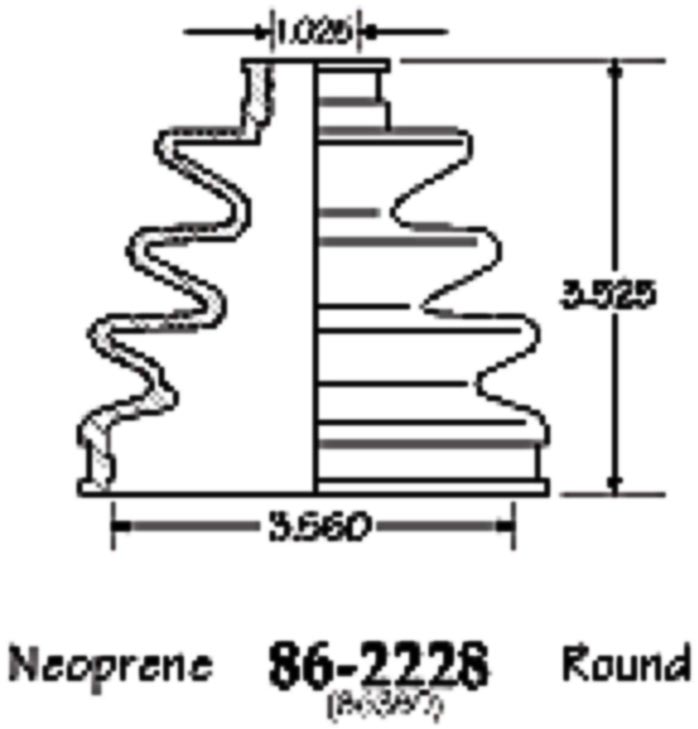 AM EMPI CV Boot SKU EMP862228D