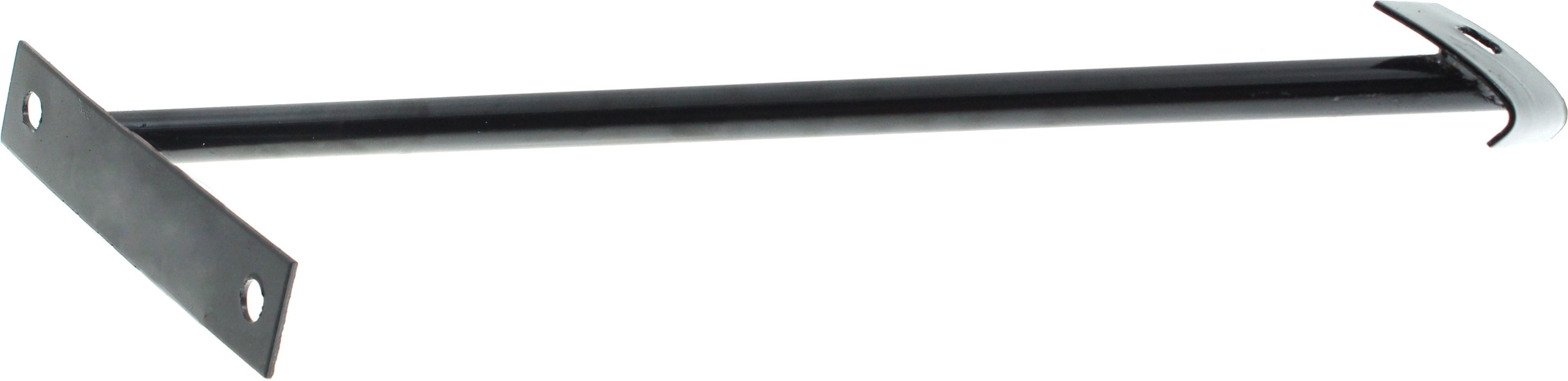 AM MUSTANG 67-68 FRONT BUMPER BRACKET LH Outer To Inner Arm SKU F00013110 Partslink FO1066104 OEM C7ZZ17755A