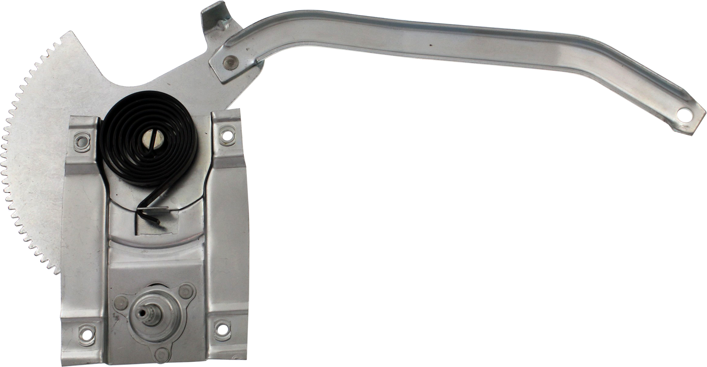 AM MUSTANG 64-66 FRONT WINDOW REGULATOR LH Manual With Metal Screw SKU F00462902 Partslink FO1350103 OEM C5ZZ6523203B