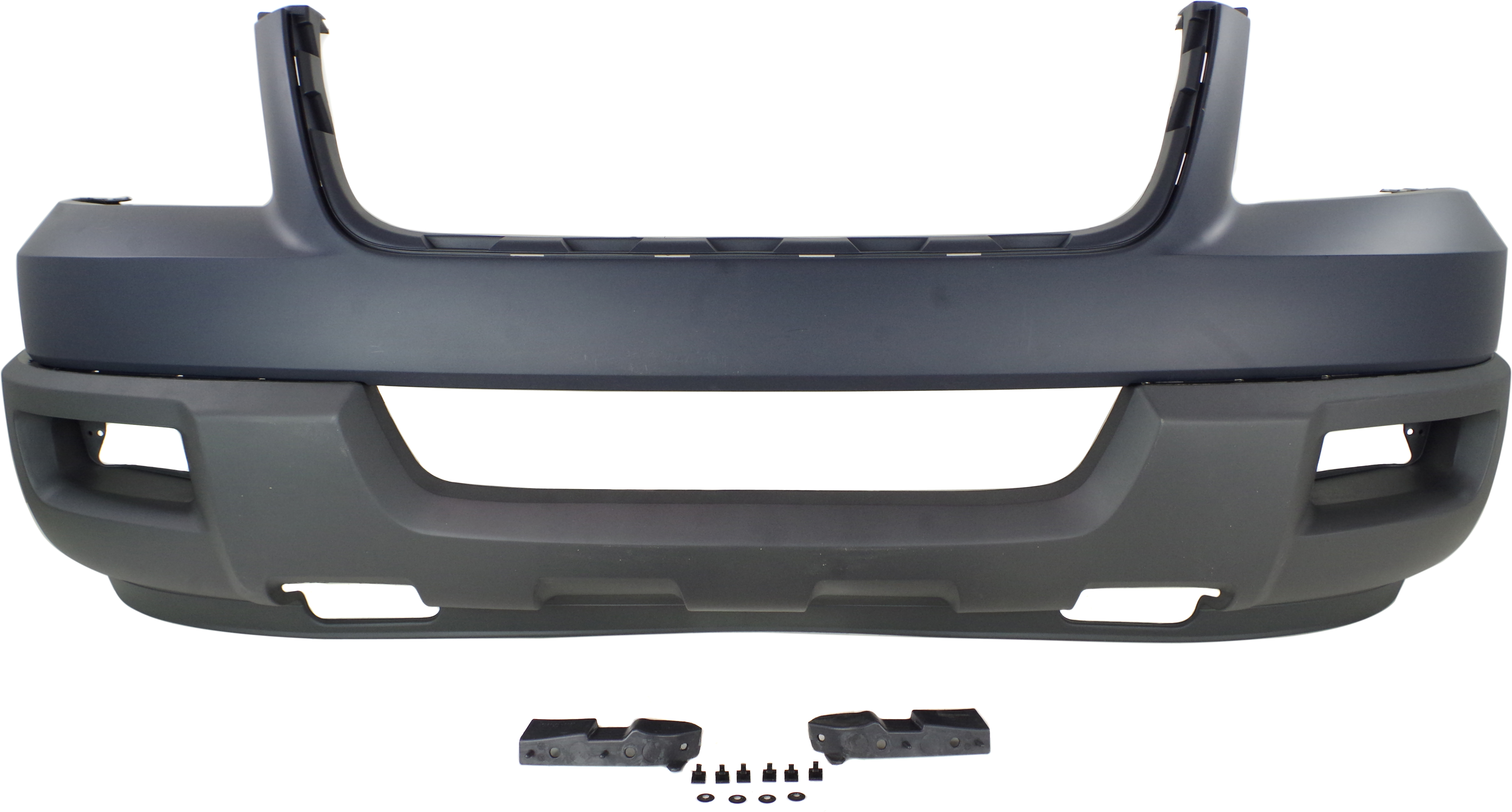 AM EXPEDITION 03-03 FRONT BUMPER COVER Upper and Lower Primed Platinum XLT Model w o Absorber SKU F010306 OEM 2L1Z17D957KAA PFM