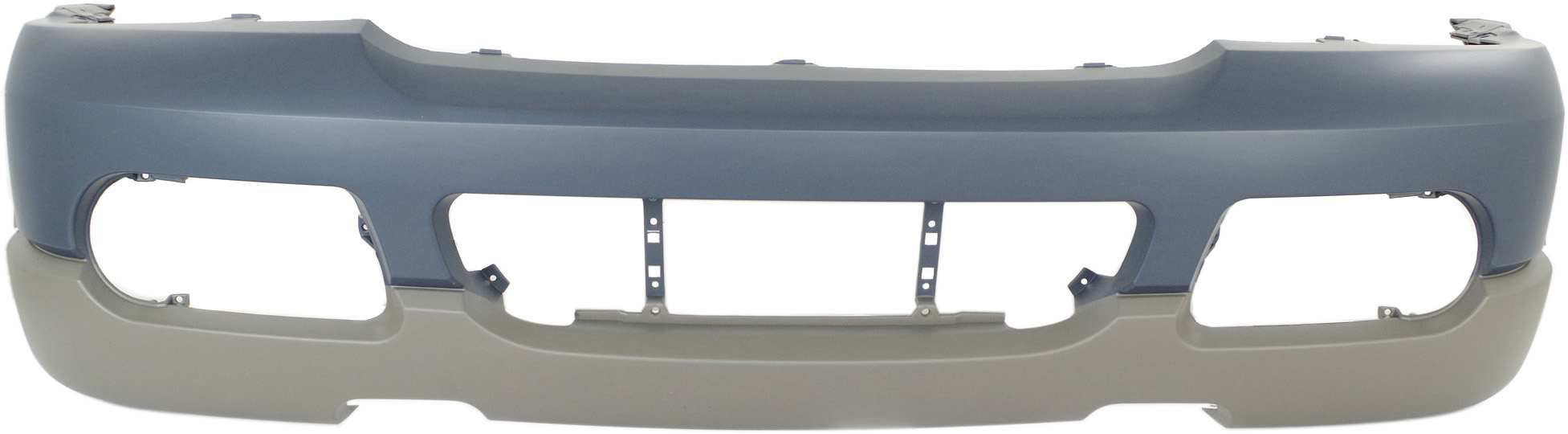 AM EXPLORER 02-02 FRONT BUMPER COVER Top Primed Bottom Textured Beige XLT Model SKU F010310 Partslink FO1000506 OEM 2L2Z17D957PA