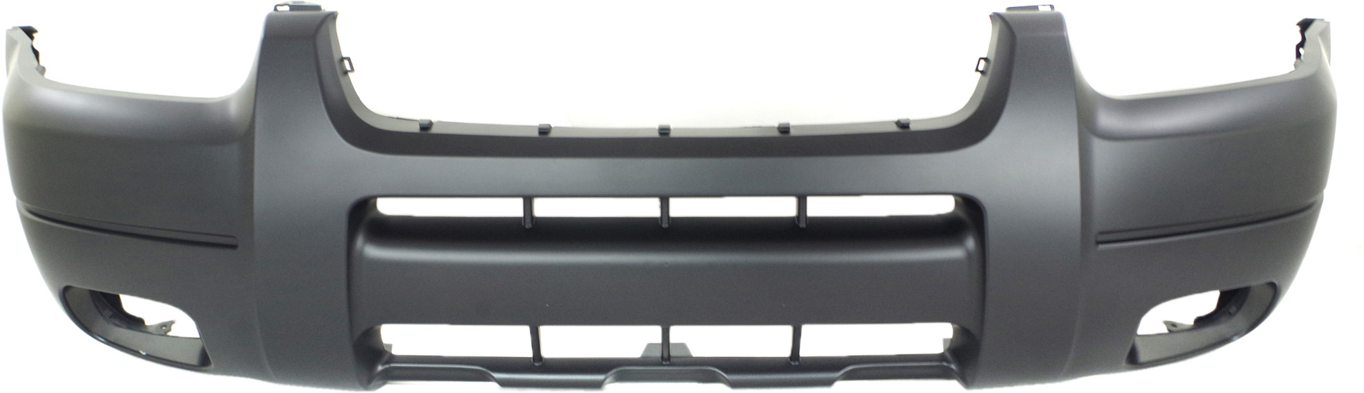 AM ESCAPE 02-04 FRONT BUMPER COVER Primed w Fog Light Holes XLT Limited w fender flares SKU F010314P Partslink FO1000545 OEM 2L8Z17D957AAPTM