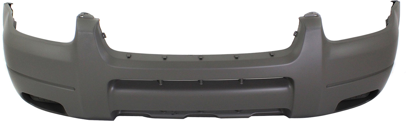 AM ESCAPE 01-04 FRONT BUMPER COVER Textured Titanium w o Fog Light Holes XLS XLT Models w o fender flares SKU F010319 Partslink FO1000473 OEM YL8Z17D957EAA