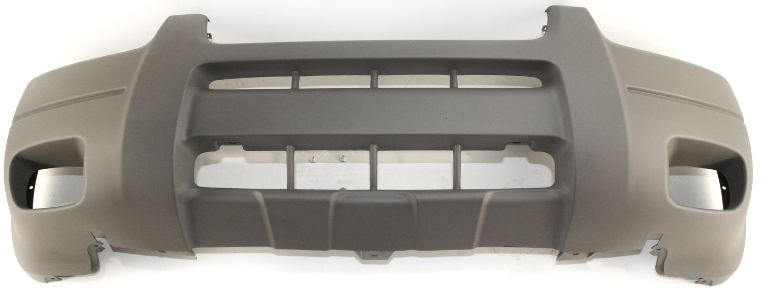 AM ESCAPE 01-04 FRONT BUMPER COVER Txtd Titanium w Fog Light Holes XLS XLT Model w fender flares SKU F010321 Partslink FO1000474 OEM YL8Z17D957MAA