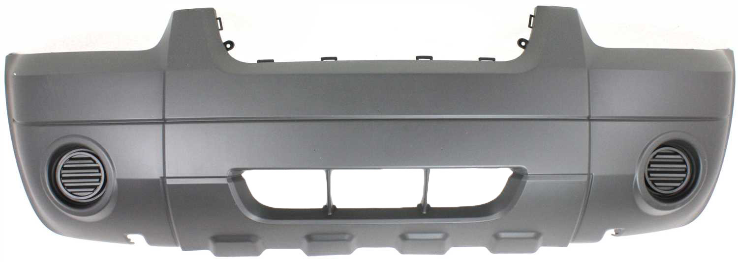 AM ESCAPE 05-07 FRONT BUMPER COVER Textured w o Fog Light Holes XLS Model w o fender flares SKU F010347 Partslink FO1000568 OEM 5L8Z17D957AAA