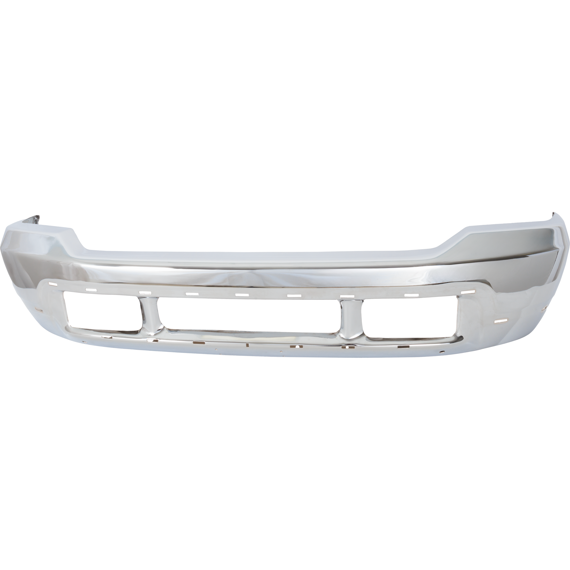 AM F SERIES SUPER DUTY EXCURSION 99-04 FRONT BUMPER Chrome w Holes for Lower Cover SKU F010903 Partslink FO1002375 OEM 3C3Z17757BA