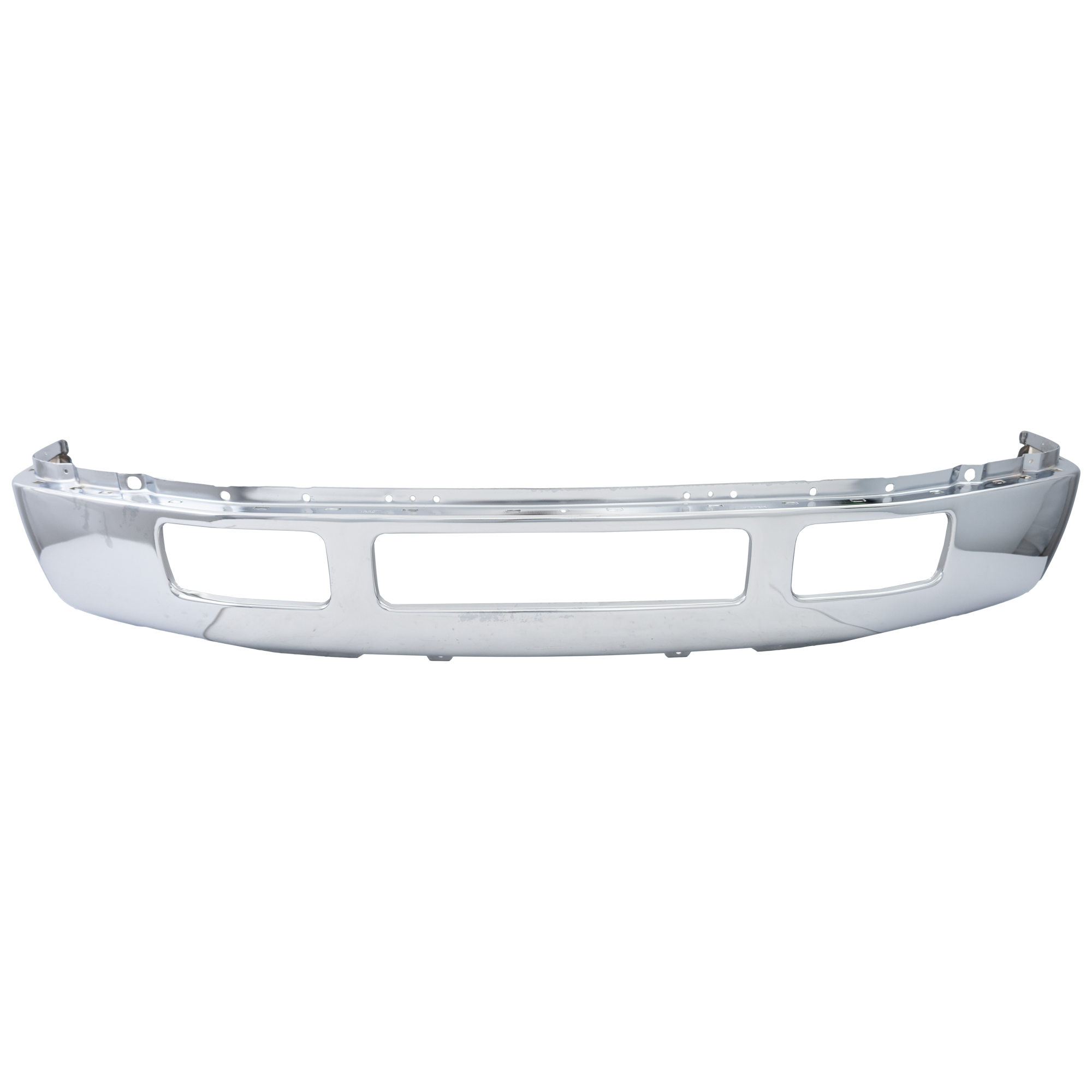 AM EXCURSION 05-05 F SERIES SUPER DUTY 05-07 FRONT BUMPER Chrome w o Fender Flare Holes CAPA SKU F010907Q Partslink FO1002392C OEM 5C3Z17757BA