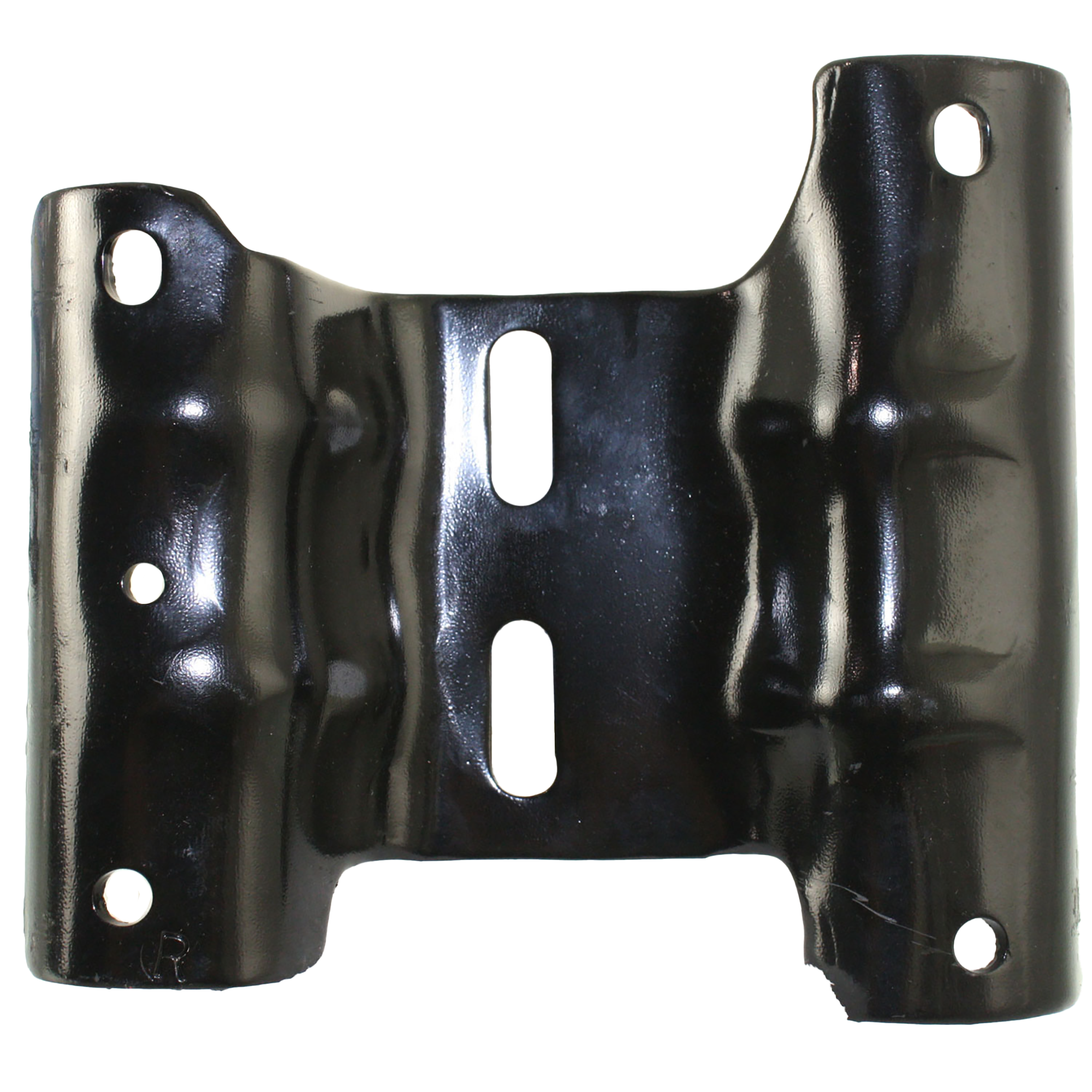 AM F SERIES 99-04 FRONT BUMPER BRACKET RH Plate SKU F013115 Partslink FO1067138 OEM XL3Z17B984AA