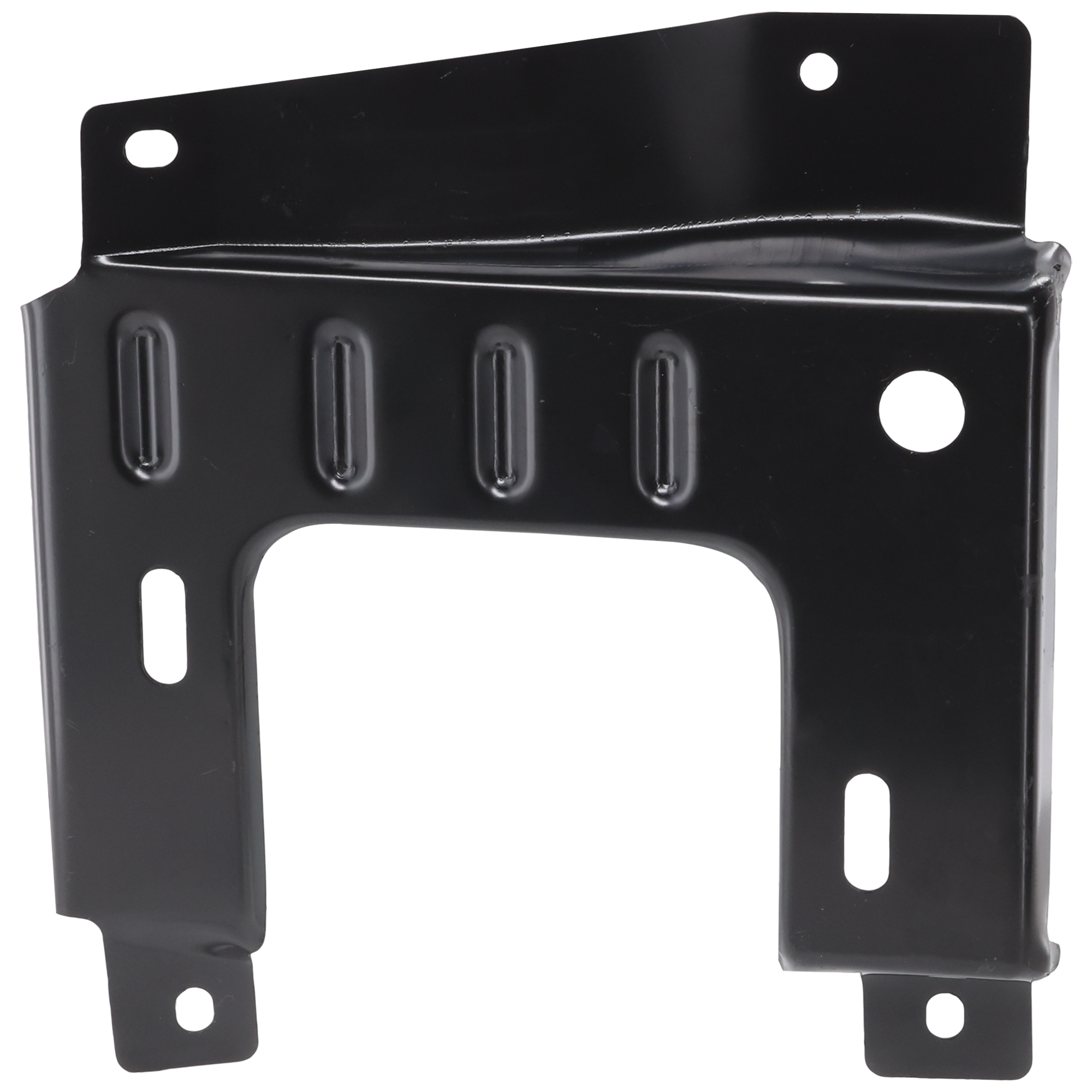 AM F 150-04-06 FRONT BUMPER BRACKET LH Plate Mounting SKU F013152 Partslink FO1066159 OEM 4L3Z17B985AA