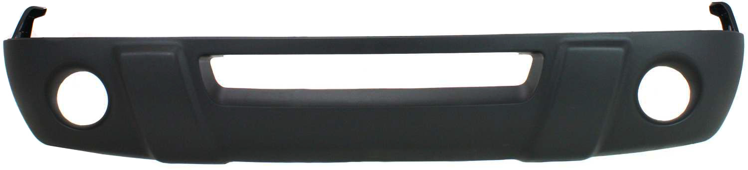 AM RANGER 01-03 FRONT LOWER VALANCE Panel Textured XL XLT Models w o FX4 Off Road Package w Fog Light Holes SKU F017507 Partslink FO1095191 OEM 1L5Z17626DAA